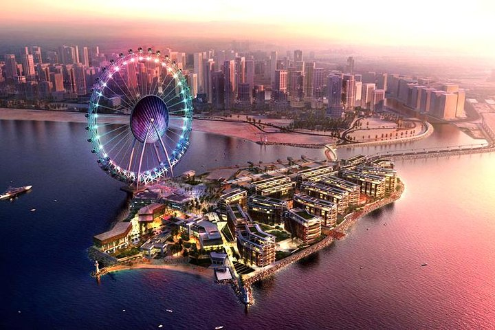 Experience breathtaking views of Dubai's skyline alongside iconic attractions like the Dubai Eye. Perfect for capturing stunning memories and exploring the rich culture that defines this remarkable city.